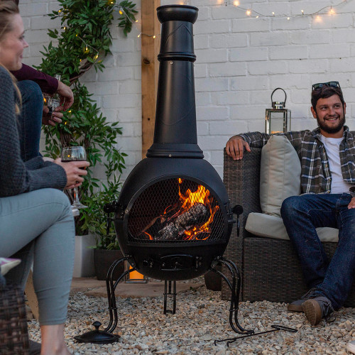 Mersea Steel Chimenea