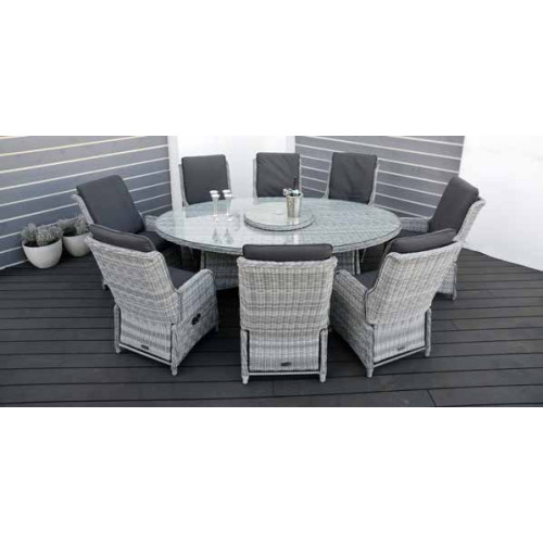 Oval Ascot 8 Seater Dining Set