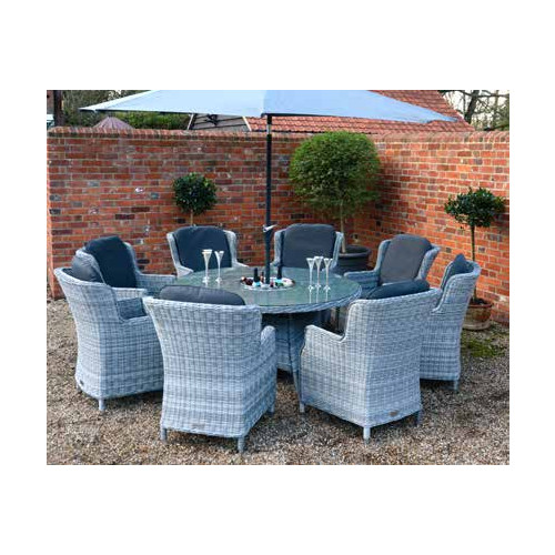 Slate Windsor 8 Seater Ice Bucket Dining Set