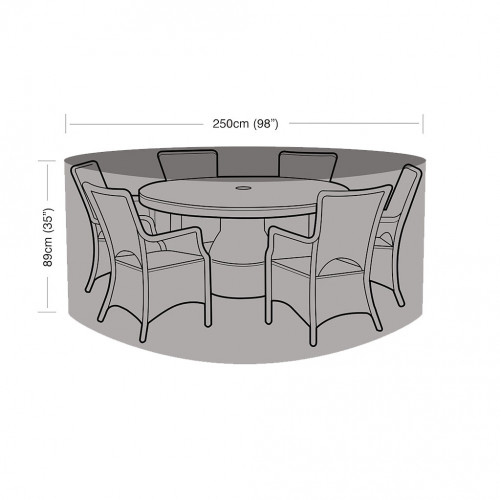 Weather Cover - 6-8 Seater Round Cover