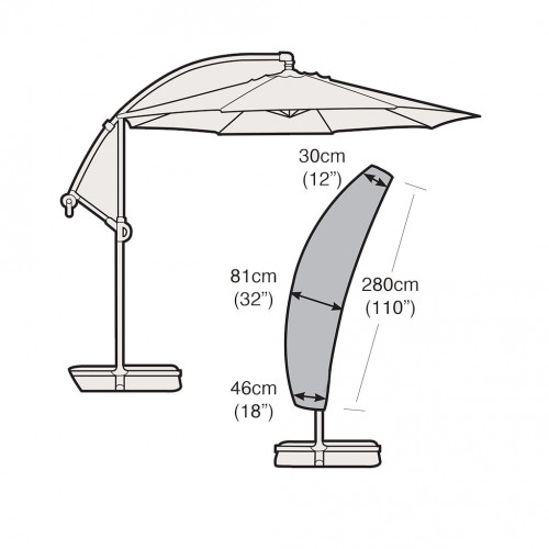 Weather Cover - Parasol Cover SAIL