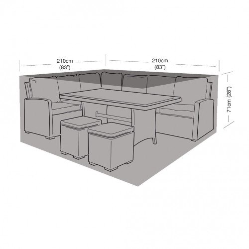 Weather Cover - Compact SQ Casual Dining