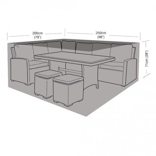 Weather Cover - 2 Seater Small Sofa/Duo Cover