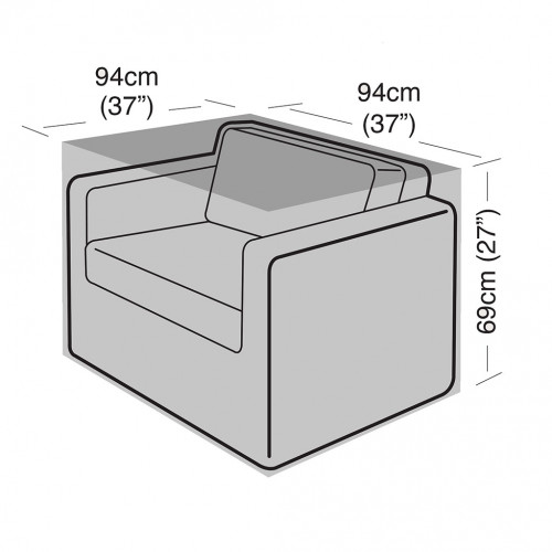 Weather Cover - Large Armchair Cover