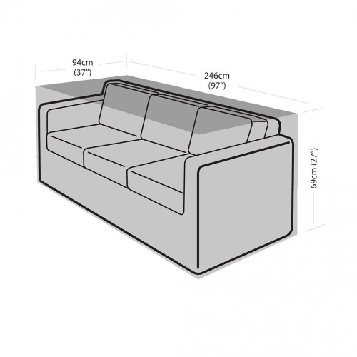 Weather Cover - 3 Seater Large Sofa Cover