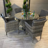 Malmo 4 Stacking Dining Set