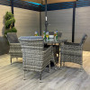 Malmo 4 Stacking Dining Set