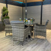 Malmo 4 Stacking Dining Set