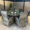 Malmo 6 St James Reclining Dining Set