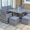 Mixed Grey 9pc Cube