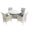 Malmo 4 Stacking Dining Set