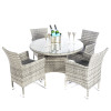 Malmo 4 Stacking Dining Set