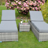 Malmo Sunlounger Set