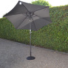 Napoli 2.5M Grey Parasol