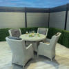 Pebble 4 St James Dining Set