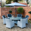 150cm with 6 Windsor Dining Set