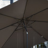 VERONA 3M Grey Parasol