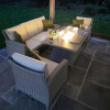 Madrid 3 Seat Sofa Set with Firepit