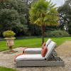 Whitewash 3pc Sunlounger Set